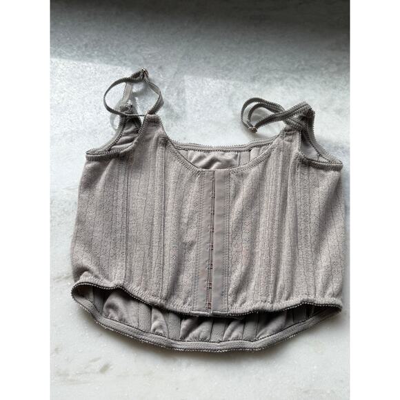 Out From Under Stevie Pointelle Corset - Picture 4 of 5